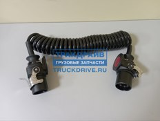 Фото АВТОДРАЙВ 735 кабель перекидка EBS 7 контактов DAF MAN Volvo Renault 2